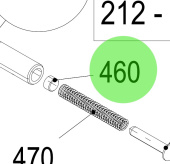 Steyr 2203337-0 - Spacer for Steyr Engine Applications