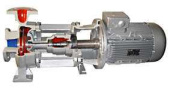 Allweiler NBT Centrifugal pump with shaft seal in unit structure for heat-conducting oils