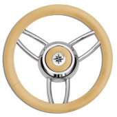 Savoretti Beige T26 Steering Wheel 350 mm