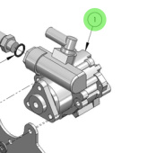 Alamarin Jet 5715 - Hydraulic Pump for Jet-230, Jet-245, Jet-288 and Jet-340 Water Jets