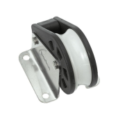 Barton N11150 - Single Upright Block Size 1 30mm – Ball Bearing, Ø30mm Sheave, Max Rope 8mm