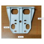  White ABS Mounting Bracket For Housings