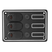 Plastimo 175672 - Aluminium waterproof panel 3-way switch