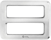 Wichard 6772 - Double Buckle Stainless Steel 5-8 x 45 mm - 10 pieces