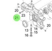 Nanni Diesel 970310794 - Timing Case Lip Seal for N4 and 4.3 TDI Engines