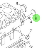 Nanni Diesel 970301904 - Engine Block Expansion Plug for HE and TDI Engines