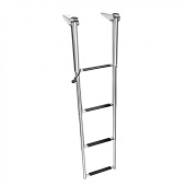 Stainless Steel Telescopic Ladder 4 Steps