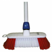 Scrubbing Brush Linea Red/White