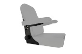 Pörtner Helm Seat Budget BA White Without Headrest