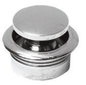 Osculati 38.181.01 - Chromed brass knob 13 mm
