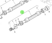 Nanni Diesel 970313593 - Balancer Shaft Assembly for N4.115 Engines