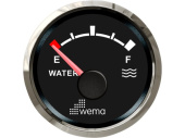 Wema 210610 - Water Gauge NMEA2000 Silverline Black 0-4/4