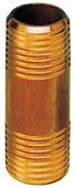 Allpa Brass Barrel Nipple, 1"X150mm, 2-Sides Outer Thread