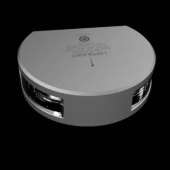 Lopolight 201-011ST - Navigation Light 3NM 225° White, Masthead, Double, Silver Anodized