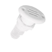 Plastimo 62141 - Plastic vent oval ø17-19mm white straight hose