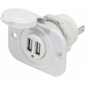 Blue Sea Socket With Dual USB Port