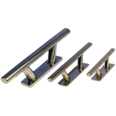 Allpa Stainless Steel Mooring Cleat, Bolt Mount, 90x30x45mm, Stock 145mm (Hole Spacing: 55mm)