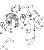 Northern Lights R518762 - Hose, Radiator Inlet