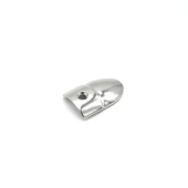 Tessilmare Sphaera 35 Bullet End Cap Stainless Steel, Mounted Without Base - 35mm