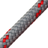 English Braids 16120200906 Braid On Braid 12 mm Grey/Red