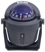 Ritchie Compass 'Explorer B-51G', 12v, Bracket Mount Compass, Dial Ø69,9mm/5°, Grey