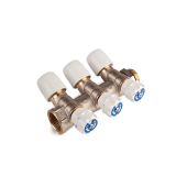 Jabsco HX93T/15W - Hep2O Manifold 15mm x 3/4" Brass 3 Port