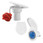 Nuova Rade 196275 - Plastic Deck Filler Ø38mm For Water, Flip Top