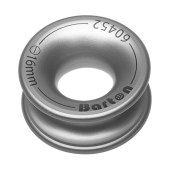 Barton 60452 – High Load Low Friction Eye 16mm, Hard Anodised Aluminium, Bore 16mm, Max Rope 10mm