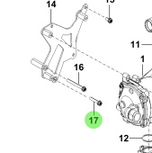 Bukh 43153-7H000 - Flange Bolt for R210J Intercoolers