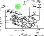 Nanni Diesel 970313943 - Timing Gear Case Assembly for T4 Series Engines