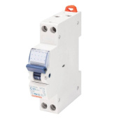 Gewiss Miniature Circuit Breaker 10A 1 Pole + N