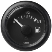 VDO A2C59514079 – ViewLine Fuel Level Gauge 90-4 Ohm Black 52 mm