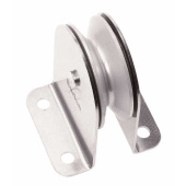 Barton 91500 – Upright Wire Block Single Fixed Eye 51mm, Plain Bearing, Ø51mm Sheave, Max Rope 12mm