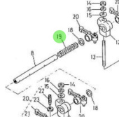 Nanni Diesel 970141017 - Rocker Arm Spring for HE Series Engines