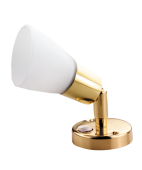 Allpa LED Wall Light, Brass, 8-30v/3,1w, LED 1x 3w, H=153mm