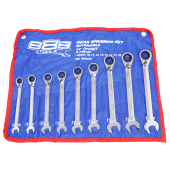 SP Tools T8 Spanner Set Gear Roe Reversible Metric 10-19 mm (9 pcs)