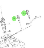 Nanni Diesel 970152116 - Glow Plug for HE Series Engines