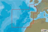 C-MAP Memory Card 4D - Western European Coast