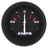 Veethree 59310E - Amega Domed Ampere Meter 60-0-60A
