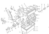Nanni Diesel 970160101 - Complete Crankcase for 3.90HE Engines