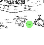 Nanni Diesel 970314038 - V-Ribbed Belt Tensioner Assembly for T4 Series Engines