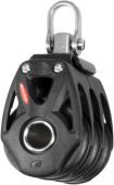 Ronstan RF48300 Series 40 Ball Bearing Orbit Block, Triple, Shackle Head