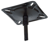 Allpa Hi-Lo Rotary Platform, E-Coated Steel, With Spring