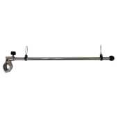Allpa Stainless Steel Flag Pole, L=450mm, Railing Mount Ø25mm