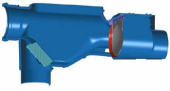 KIN Pumps Inline tankfilter Filter tank with valve