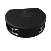 Lopolight 201-010-B 15M - Navigation Light 2NM 225° White, Masthead, Black Anodized