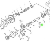 Nanni Diesel 970314226 - Governor Shaft Assembly for N3.30 Engines