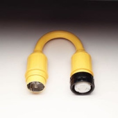 Marinco Pigtail Adapter 50A 125V Female Connector 50A 125/250V With Male Plug