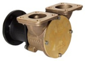 Jabsco 11790-0101 - 1½" Bronze Pump, 200-size, Flange-mounted With Flanged Ports