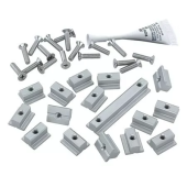 Harken HC9107 - 18mm T-Track Mounting Kit Flat Mast Groove